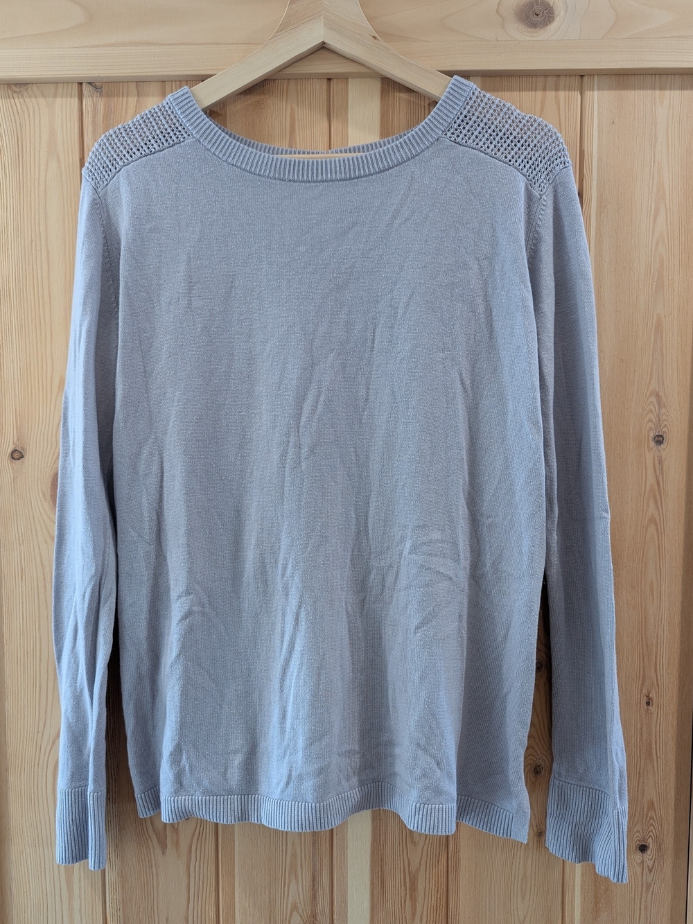 Lululemon Viscose Blend Open Back Sweater With Cashmere - Picture 2 of 8